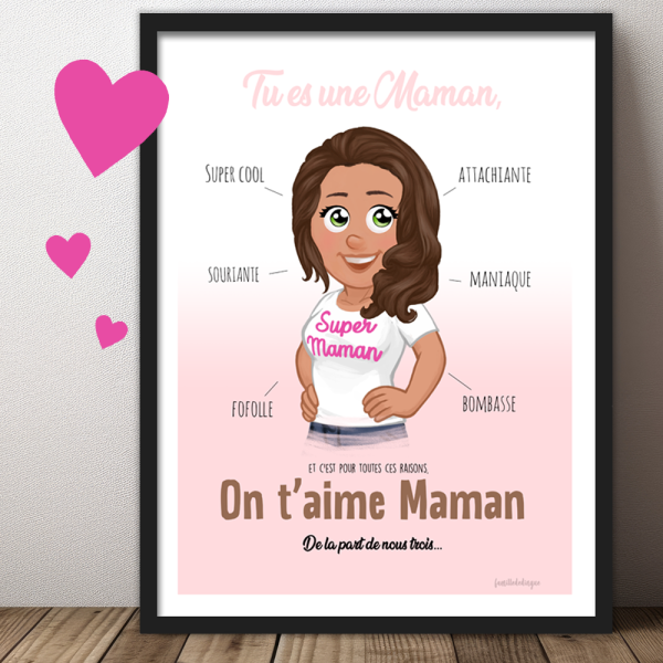 Affiche femme