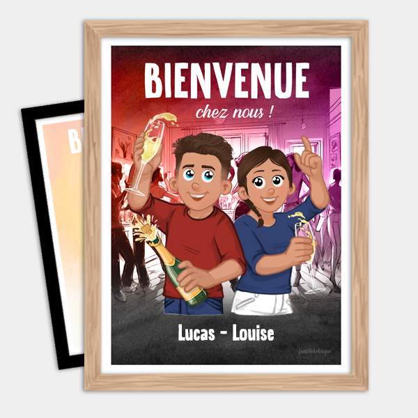 Dessin Personnalisé pour les fétards et les bringueurs