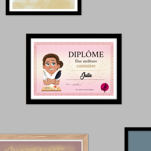 diplome meilleure cuisiniere