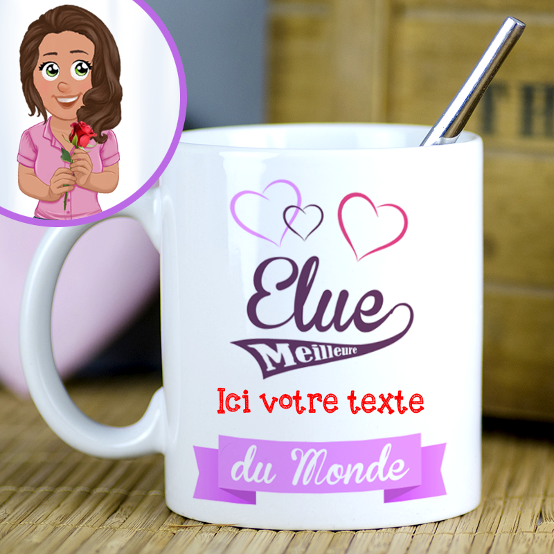 Mug Femme Élue Meilleure