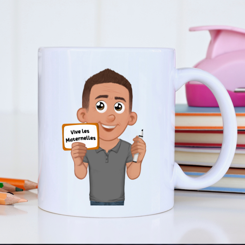 mug maitre des écoles personnalisé