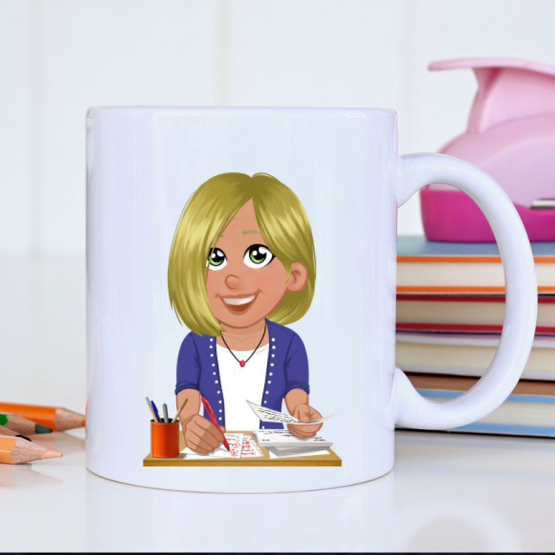 mug professeur des écoles CE2 personnalisé