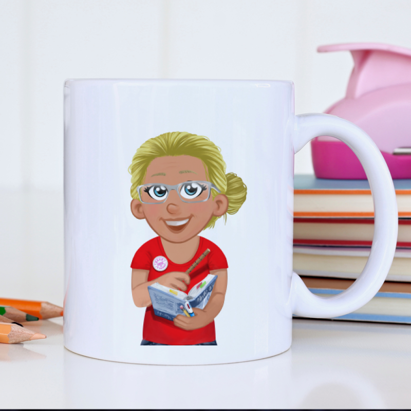 mug professeur des écoles CM2 personnalisé